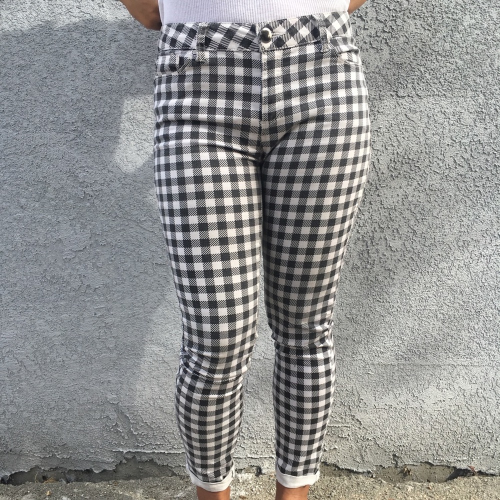 Forever 21 checkered pants